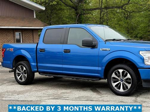 Blue 2019 Ford F-150 XL