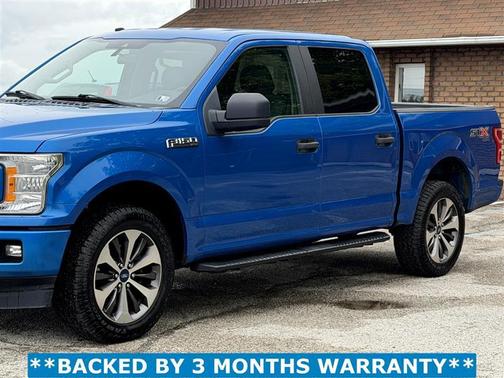 Blue 2019 Ford F-150 XL