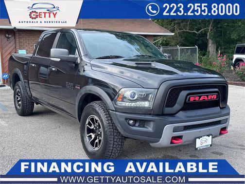 Brilliant Black Crystal Pearlcoat 2016 RAM 1500 Rebel