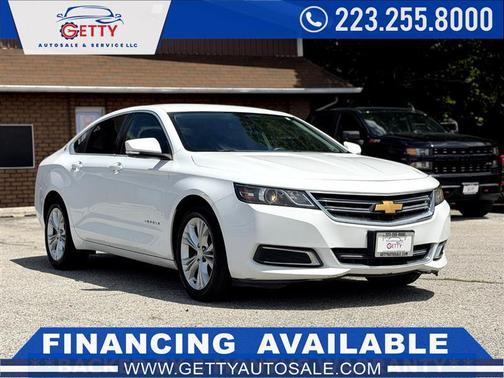 Summit White 2015 Chevrolet Impala 2LT