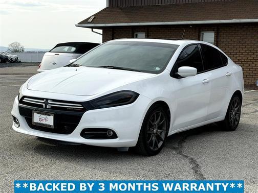 White 2013 Dodge Dart Base