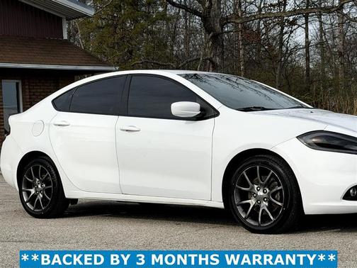 White 2013 Dodge Dart Base