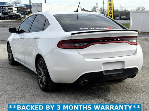 White 2013 Dodge Dart Base