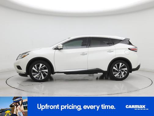 White 2015 Nissan Murano Platinum