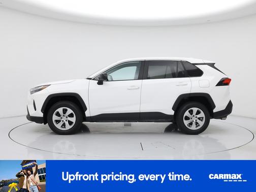 White 2024 Toyota RAV4 LE