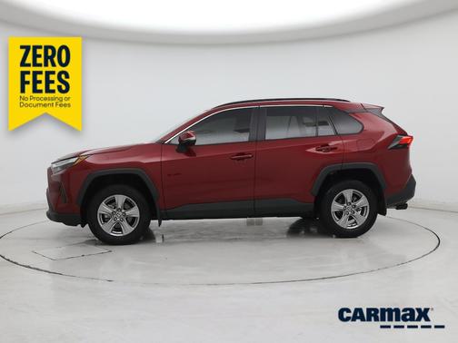 Red 2024 Toyota RAV4 XLE