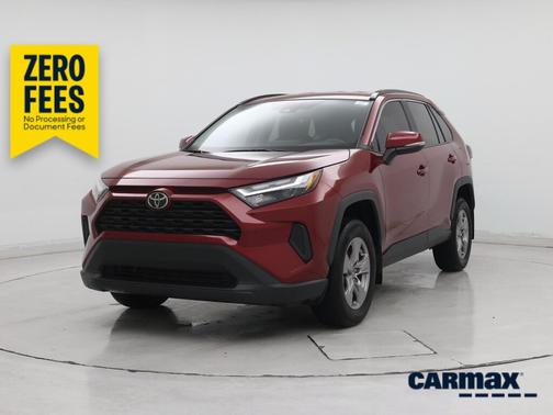Red 2024 Toyota RAV4 XLE