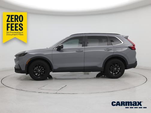 Gray 2025 Honda CR-V Hybrid Sport-L