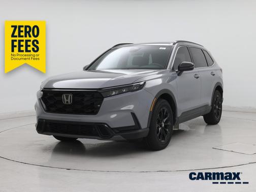 Gray 2025 Honda CR-V Hybrid Sport-L