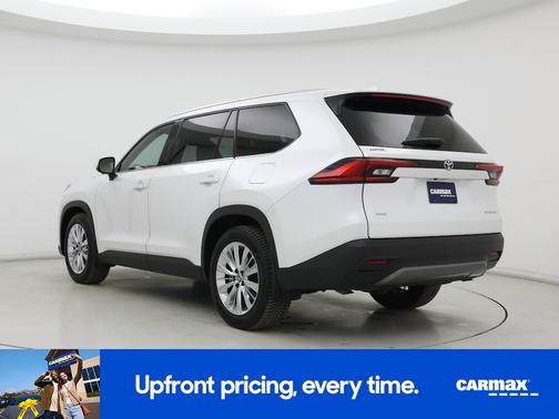 White 2024 Toyota Grand Highlander Platinum