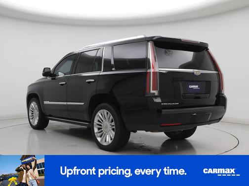 Black 2016 Cadillac Escalade Platinum