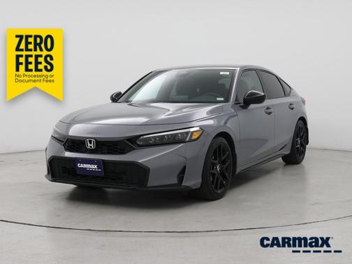 Gray 2025 Honda Civic Sport