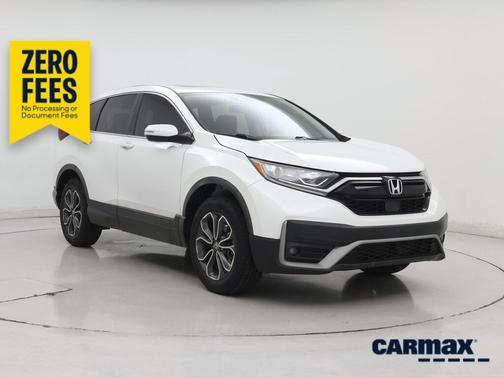 White 2020 Honda CR-V EX-L