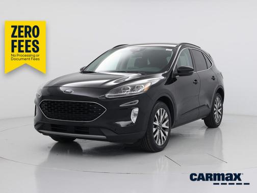Black 2020 Ford Escape Titanium