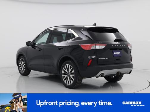 Black 2020 Ford Escape Titanium