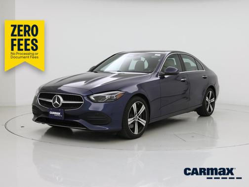 Blue 2025 Mercedes-Benz C-Class