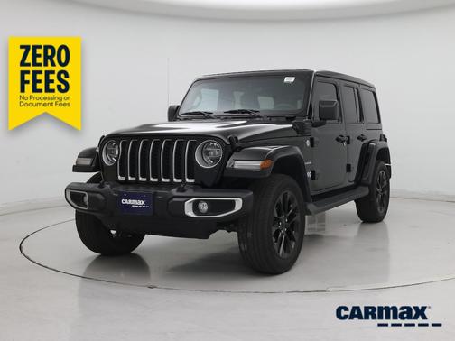 Black 2021 Jeep Wrangler Unlimited 4xe Unlimited Sahara