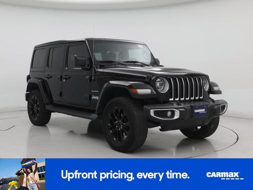 Black 2021 Jeep Wrangler Unlimited 4xe Unlimited Sahara
