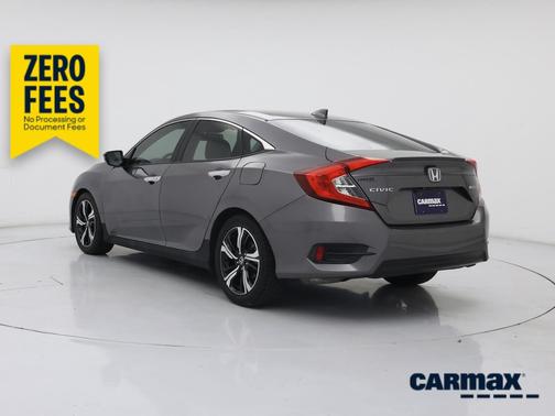 Gray 2018 Honda Civic Touring