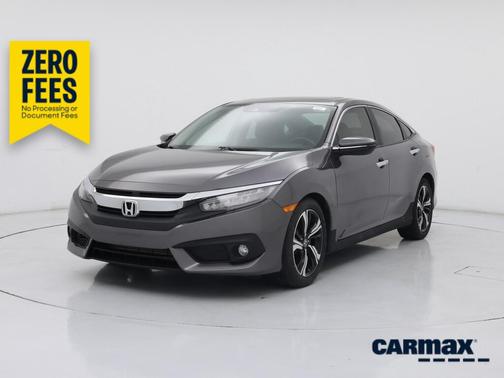 Gray 2018 Honda Civic Touring