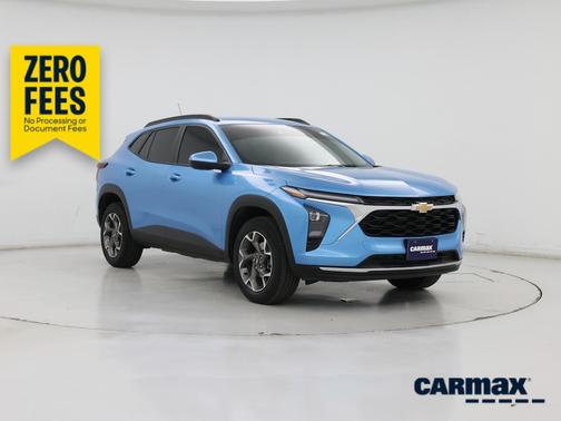 Blue 2025 Chevrolet Trax LT