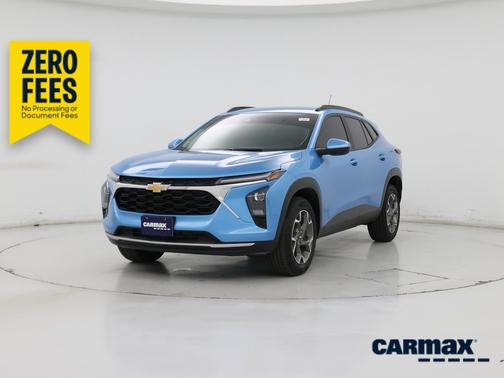 Blue 2025 Chevrolet Trax LT