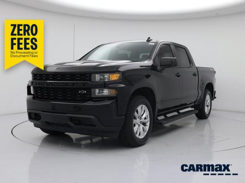 Black 2021 Chevrolet Silverado 1500 Custom