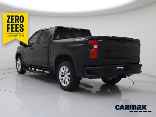 Black 2021 Chevrolet Silverado 1500 Custom