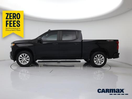 Black 2021 Chevrolet Silverado 1500 Custom