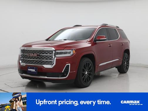 Red 2020 GMC Acadia Denali