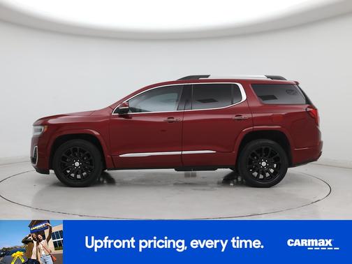 Red 2020 GMC Acadia Denali