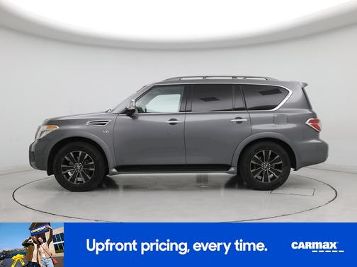 Gray 2018 Nissan Armada Platinum