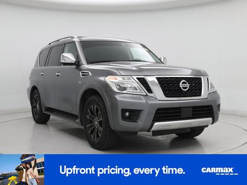 Gray 2018 Nissan Armada Platinum