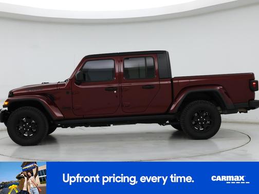 Red 2021 Jeep Gladiator Willy's