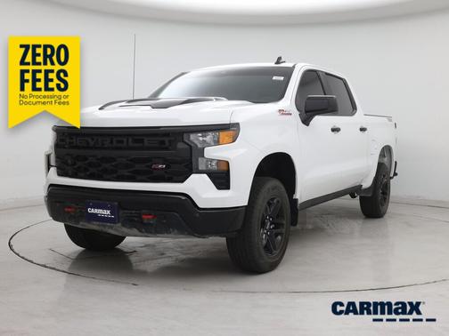 White 2025 Chevrolet Silverado 1500 Custom Trail Boss