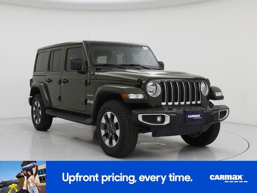 Green 2022 Jeep Wrangler Unlimited Sahara