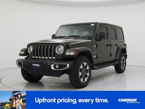 Green 2022 Jeep Wrangler Unlimited Sahara
