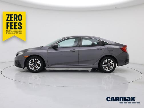 Gray 2017 Honda Civic LX