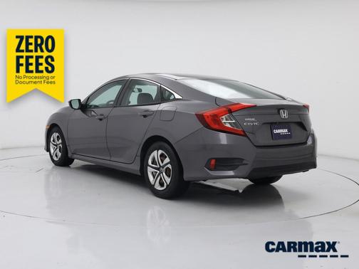Gray 2017 Honda Civic LX