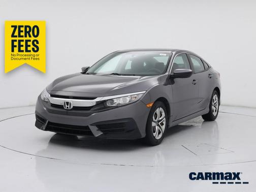 Gray 2017 Honda Civic LX