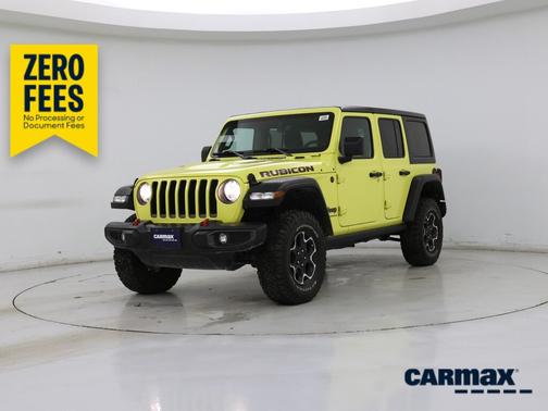 Yellow 2023 Jeep Wrangler Unlimited Rubicon
