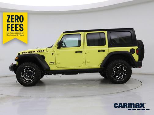 Yellow 2023 Jeep Wrangler Unlimited Rubicon