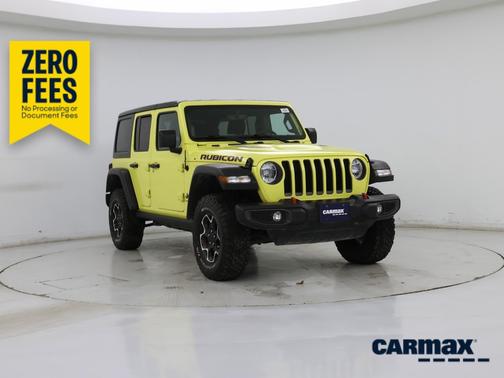 Yellow 2023 Jeep Wrangler Unlimited Rubicon