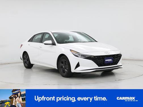 White 2023 Hyundai ELANTRA HEV Blue