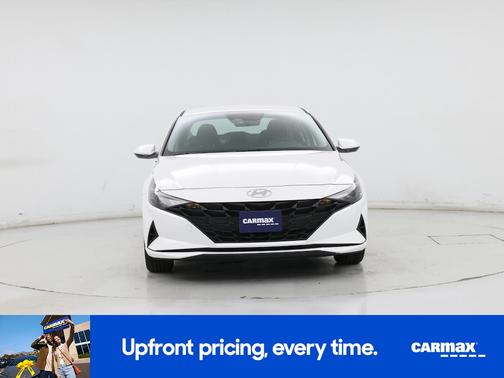 White 2023 Hyundai ELANTRA HEV Blue