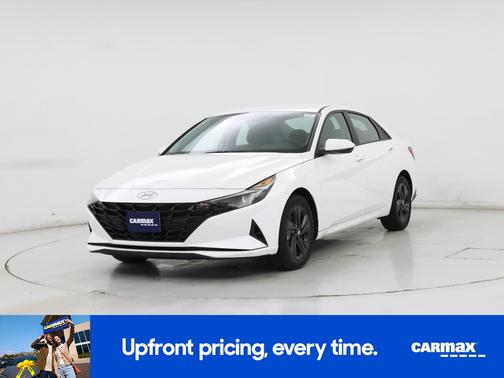 White 2023 Hyundai ELANTRA HEV Blue