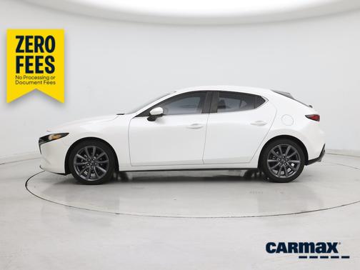 White 2021 Mazda Mazda3 Preferred
