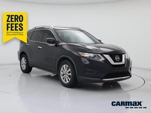 Black 2018 Nissan Rogue SV