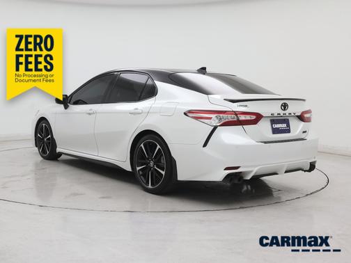 White 2020 Toyota Camry XSE