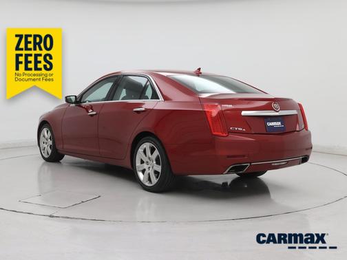 Red 2014 Cadillac CTS Performance